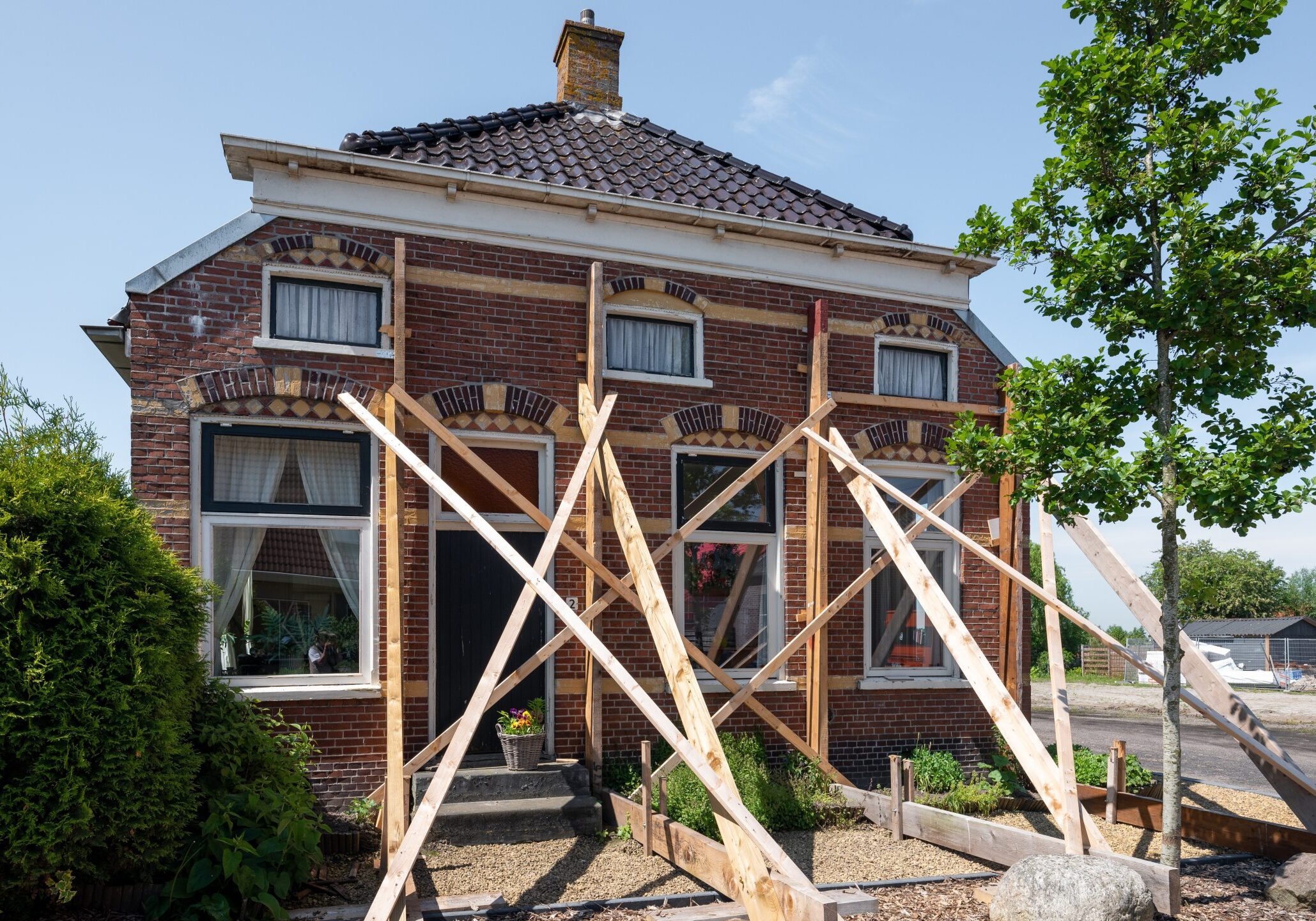 Earthquake damage in Groningen - Aardbevingsschade in Groningen